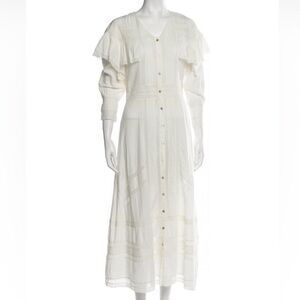 LoveShackFancy Voile and Lace Maxi Dress - NWTags